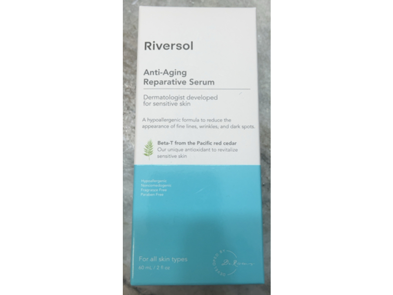 Riversol Anti-Aging Reparative Serum, 2 fl oz/60 mL