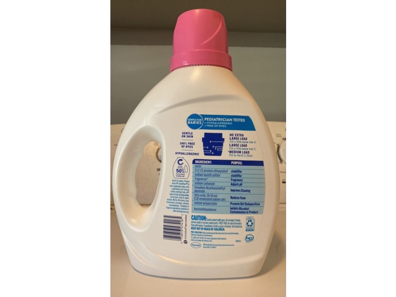 All Baby Liquid Laundry Detergent, 58 Loads, ,73 fl oz/2.15 L