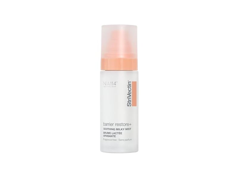 Strivectin Barrier Restore+ Soothing Milky Mist, Turmeric 146 Peptide, Fragrance Free, 1.7 fl pz/50 mL