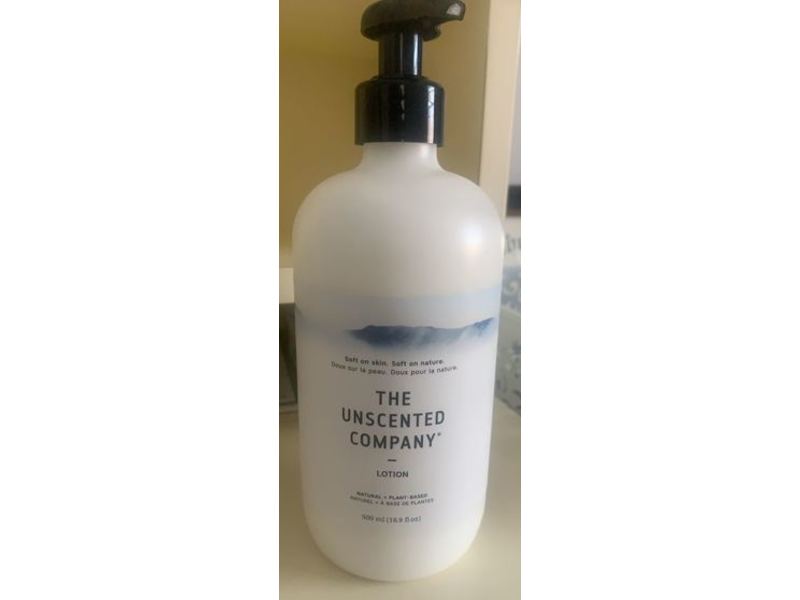 The Unscented Company Lotion, Natural + Plant-Based, 16.9 fl oz/500 ml
