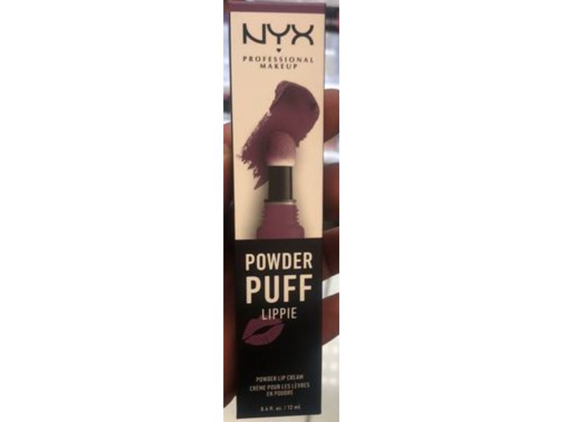 NYX Professional Makeup Powder Puff Lippie Powder Lip Cream, Detention, 0.4 fl oz/12 mL