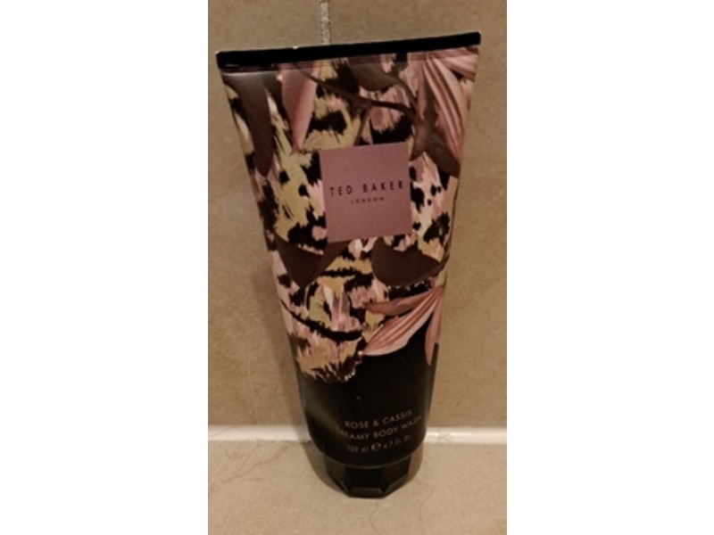 Ted Baker Rose & Cassis Creamy Body Wash, 6.7 fl oz/200 mL