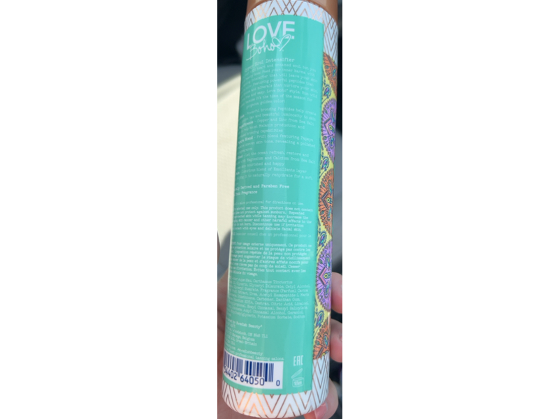 Swedish Beauty Love Boho Gypsy Soul Intensifier, 10 fl oz/300 mL