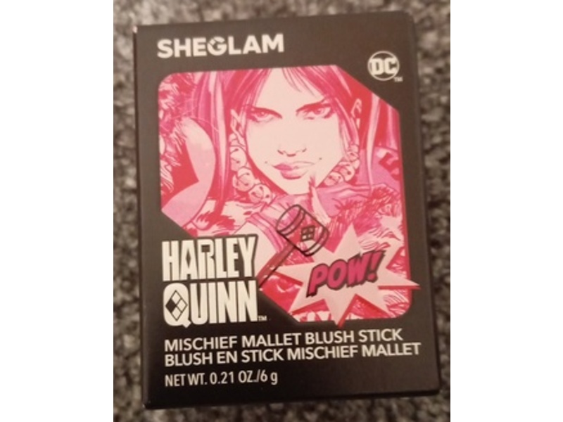 Sheglam Harley Quinn Blush Stick, Pummel, 0.21 oz/6 g
