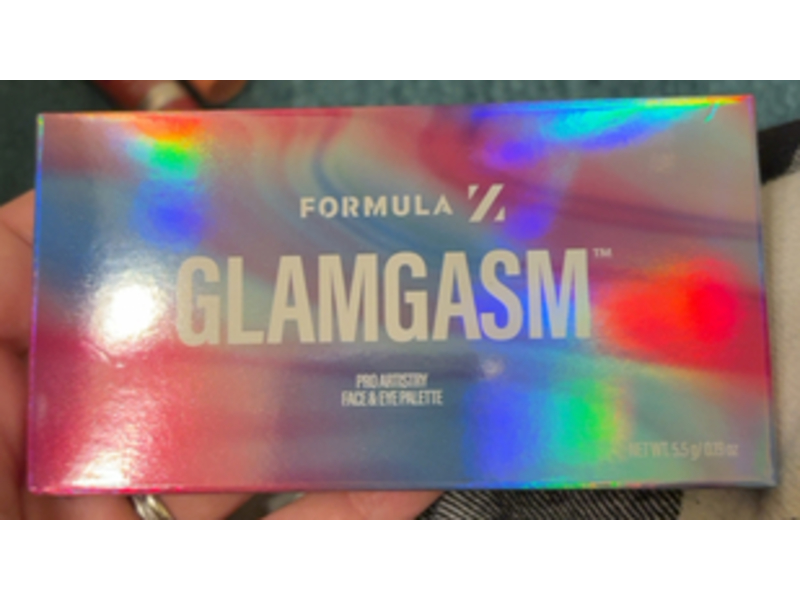 Formula Z Glamgasm Pro Artistry Face & Eye Palette, 0.19 oz/5.5 g