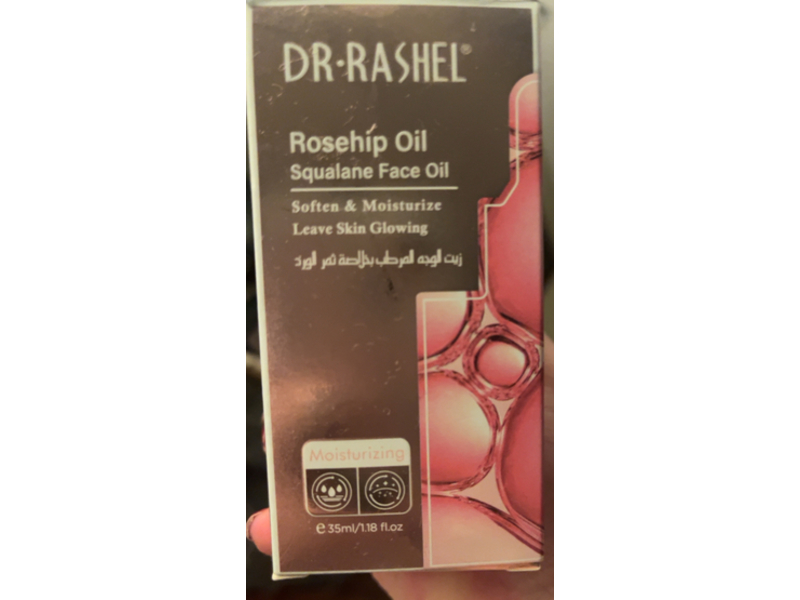 Dr. Rashel Rosehip Oil Squalane Face Oil, 1.18 fl oz/35 mL