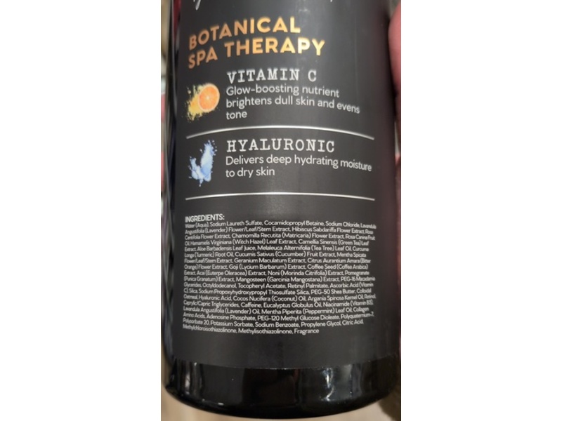 Botanical Spa Therapy Body Wash, Brightening Vitamin C, 32 fl oz/960 mL