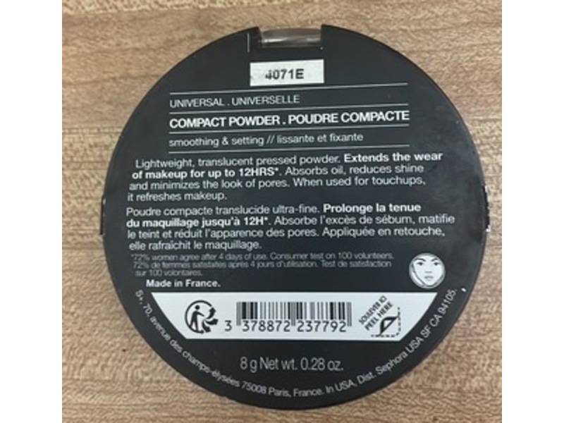 Sephora Setting & Mattifying Powder, Universal, 0.28 oz/8 g