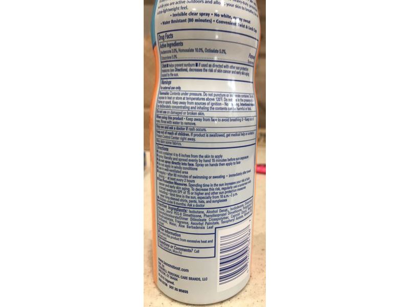 Banana Boat Ultra Sport Sunscreen Spray, SPF 50+, 9.5 oz/269 g