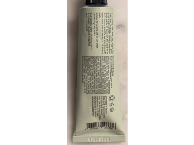 Blue Lagoon Iceland Nourish And Enhance Glow Algae Mask, 1.0 fl oz/30 mL