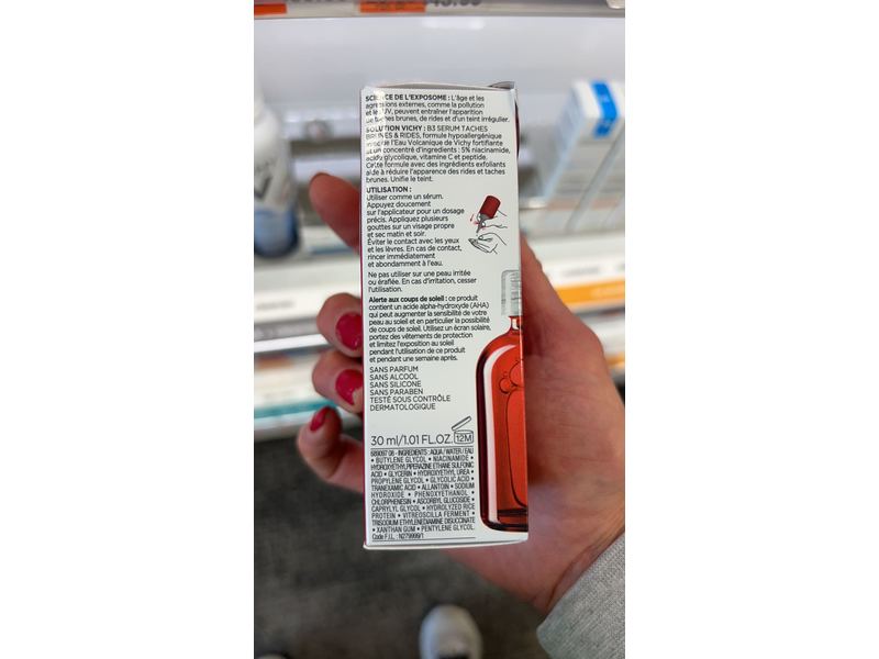 Vichy Laboratories Lift Activ B3 Serum, 0.16 fl oz/5 mL