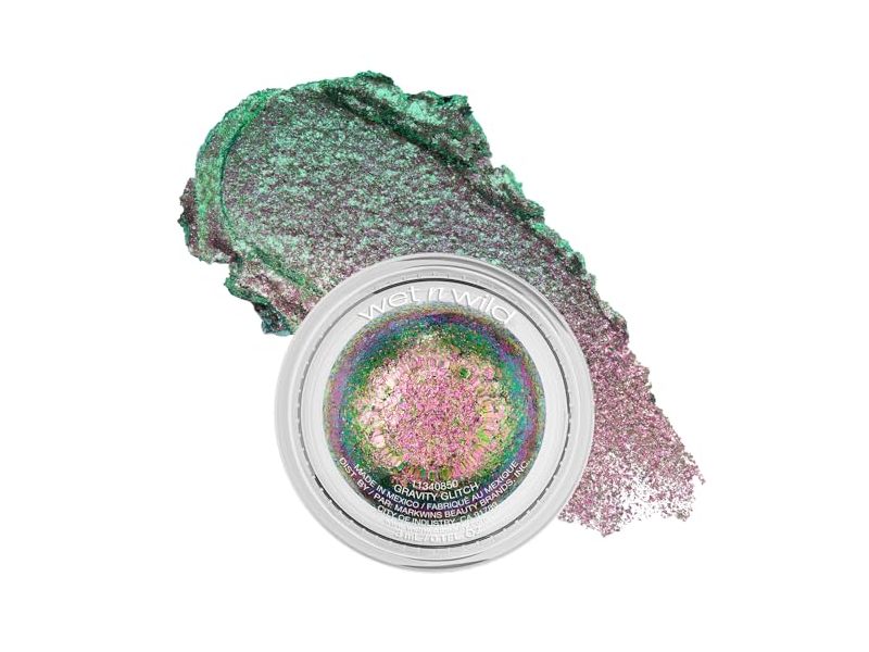 Wet N Wild Chameleon Chrome Eyeshadow Foil, Gravity Glitch, 0.1 fl oz/3 mL