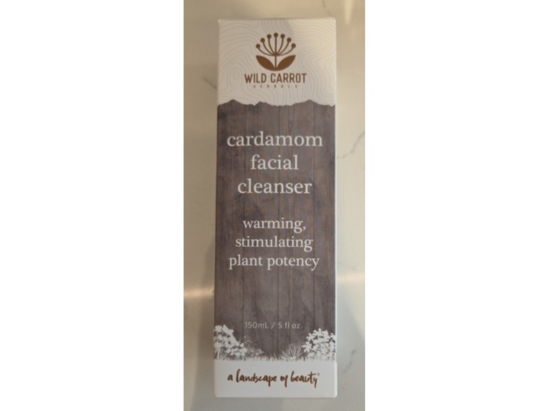 Wild Carrot Cardamom Facial Cleanser, 5 fl oz/150 mL