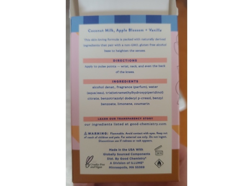 Good Chemistry Eau de Parfum, Cheerful Charmer, 1.69 fl oz/50 mL