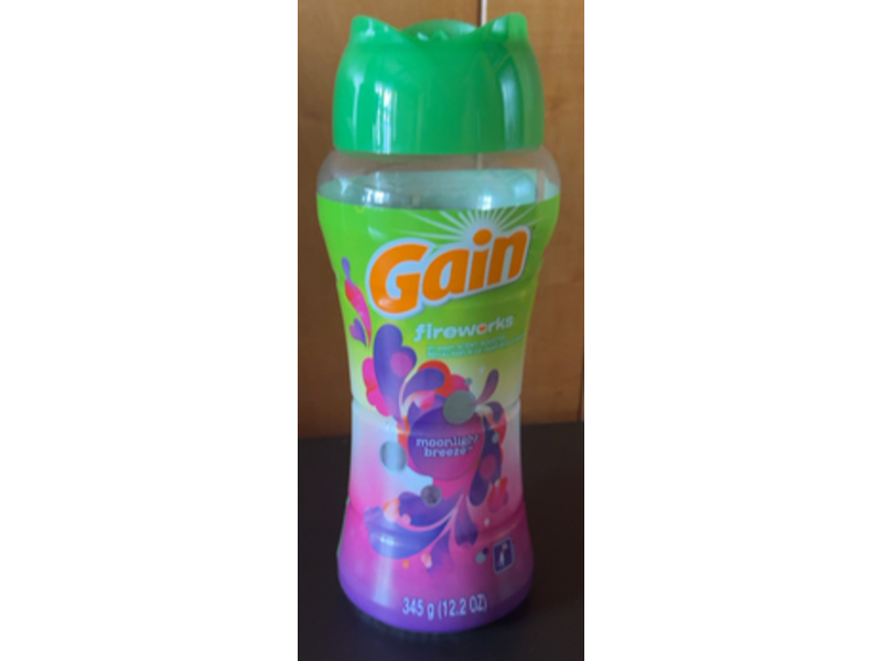 Gain Fireworks In-Wash Scent Booster Beads, Moonlight Breeze, 12.2 oz/345 g