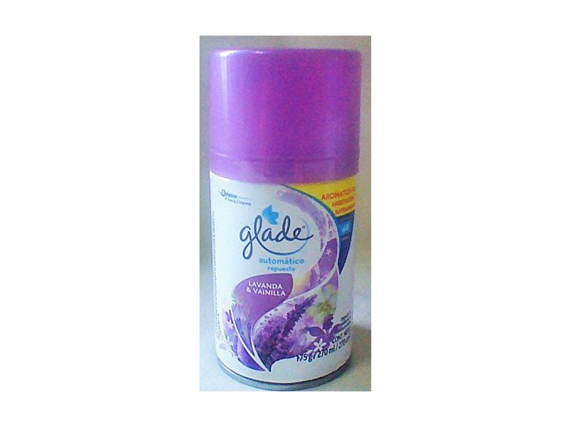 Glade Lavender & Vanilla Automatic Spray Refills Air Fresheners (6) 6.2 oz Each