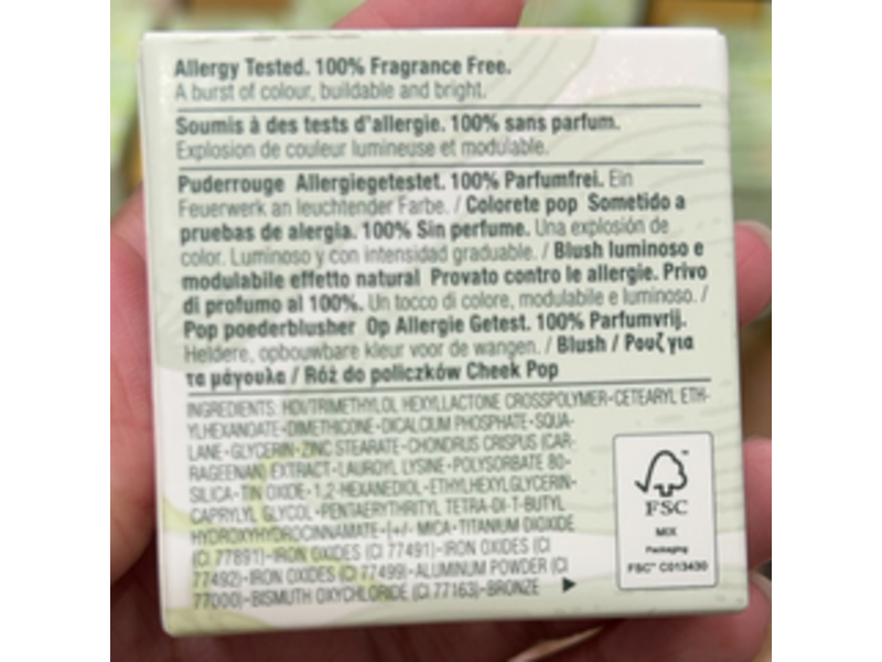 Clinique Cheek & Blush Pop, 17 Black Honey Pop, 0.12 oz/3.5 g