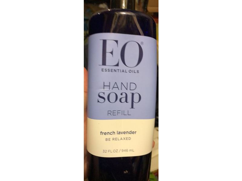Essential Oils Hand Soap, French Lavender, Refill, 32 fl oz/946 mL