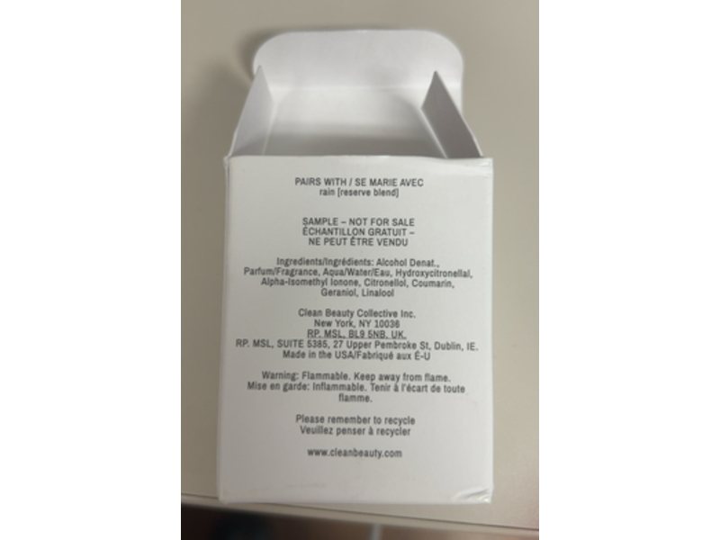 Clean Reserve Skin Rollerball Eau De Parfum, 0.10 fl oz/3 mL