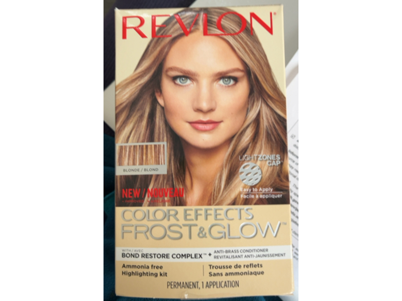 Revlon Color Effects Frost & GLow Permanent Hair Color, 20 Blonde, 8 oz