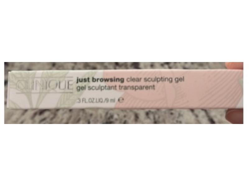 Clinique Just Browsing Clear Sculpting Gel, 01 Clear, 3 fl oz/9 mL