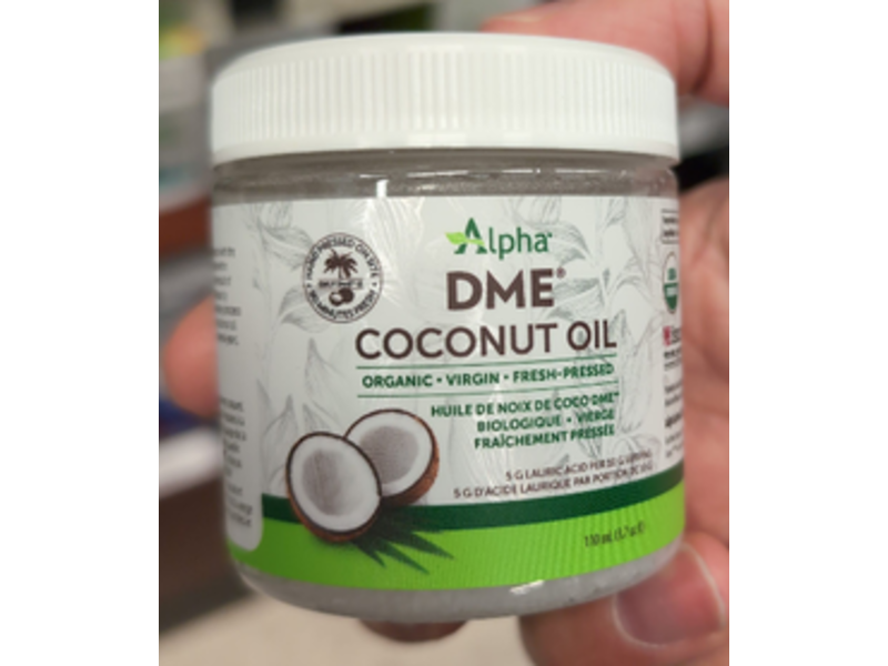 Alpha Dme Coconut Oil, 3.2 oz/110 mL