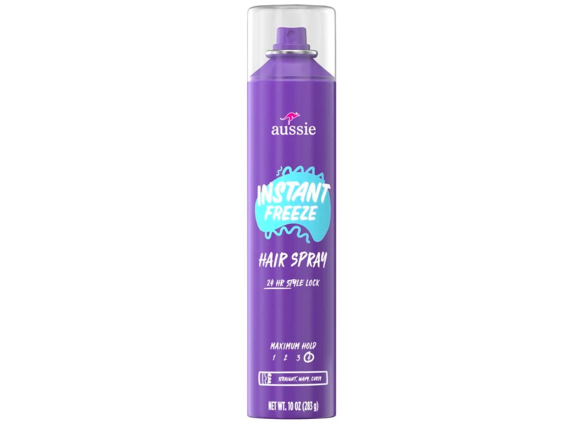 Aussie Instant Freeze Hair Spray, Maximum Hold 4, 10 oz/283 g, Pack Of 3