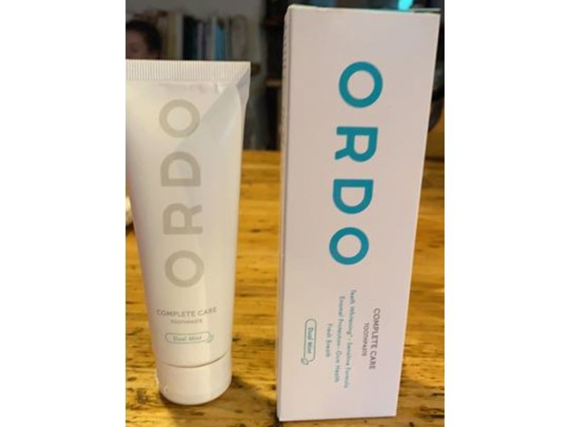 Ordo Complete Care Toothpaste, Dual Mint, 80 mL
