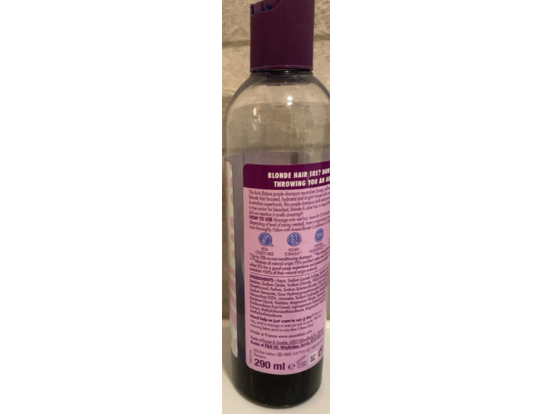 Aussie SOS Blonde Hydration Shampoo, 590 mL