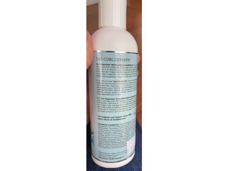 Ouidad The Curl Quencher Moisturizing Conditioner, Curl Quencher, 8.5 fl oz/250 mL