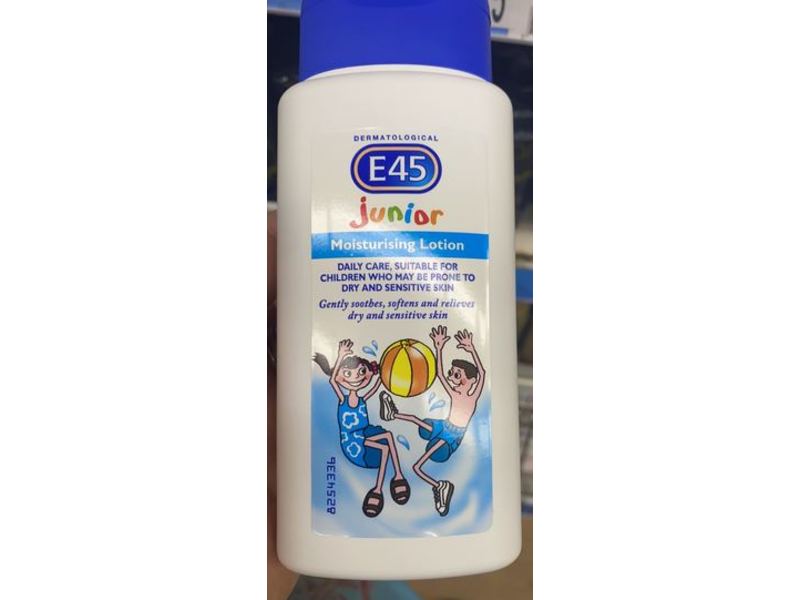 E45 Junior Daily Care Moisturising Lotion, 200 ml