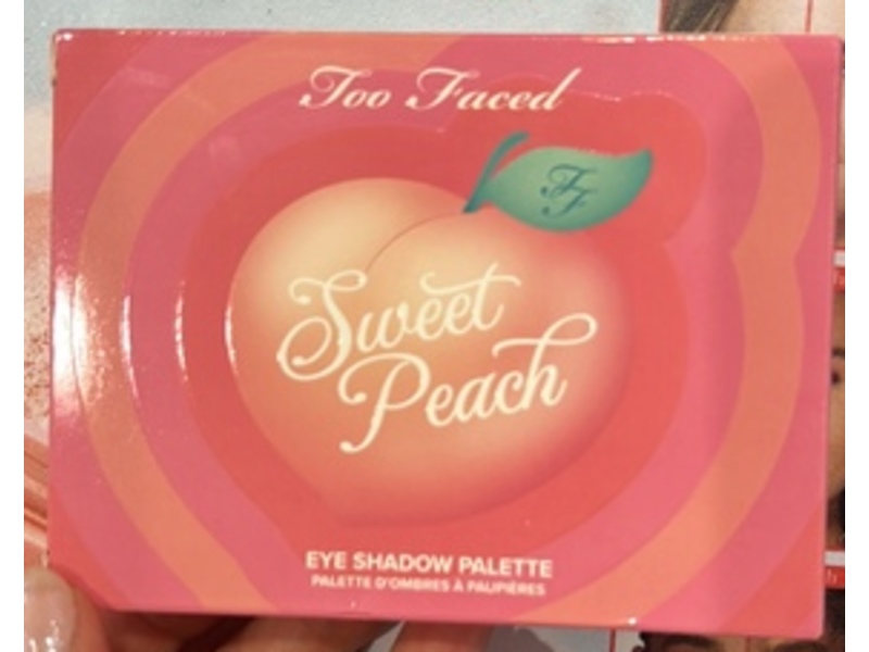 Too Faced Eye Shadow Palette, Sweet Peach, 0.32 oz/9 g