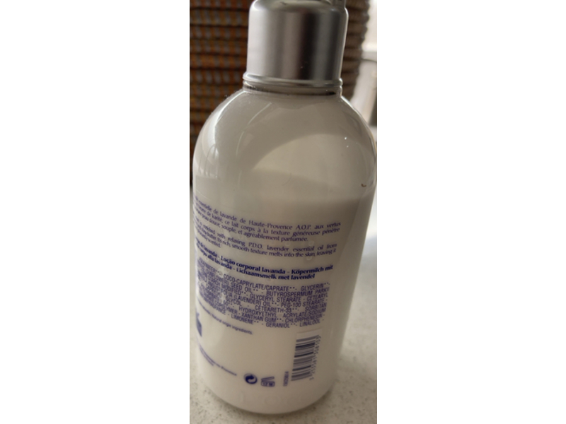 L'Occitane En Provence Body Lotion, Lavende, 8.4 fl oz/250 mL