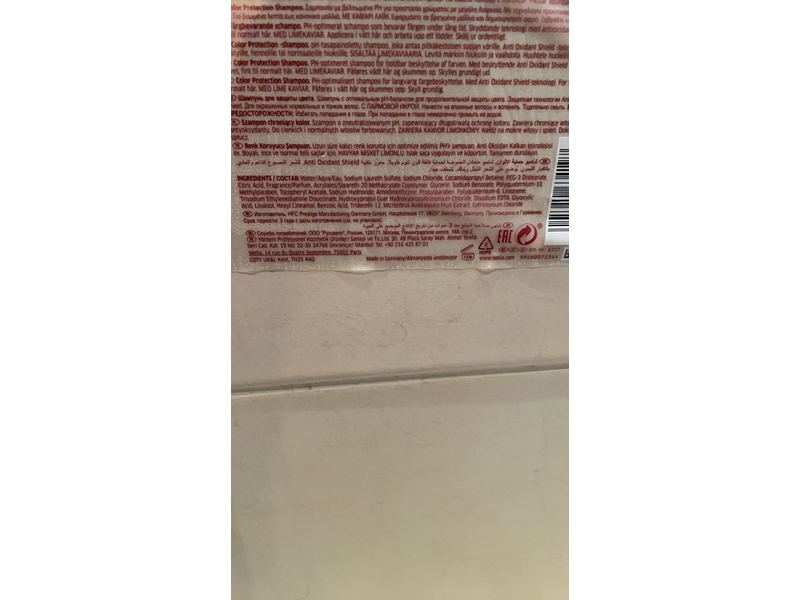 Wella Professional Invigo Color Brilliance Shampoo With Lime Caviar 10.1 oz