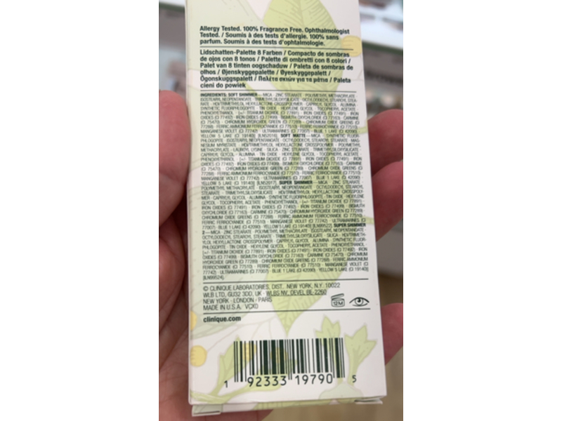 Clinique All About Shadow Palette, The Best Of Black Honey, 0.31 oz/8.9 g