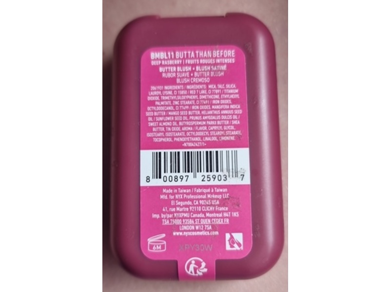 NYX Professional Makeup Buttermelt Powder Blush, Butta Than Before, 0.17 oz/5 g