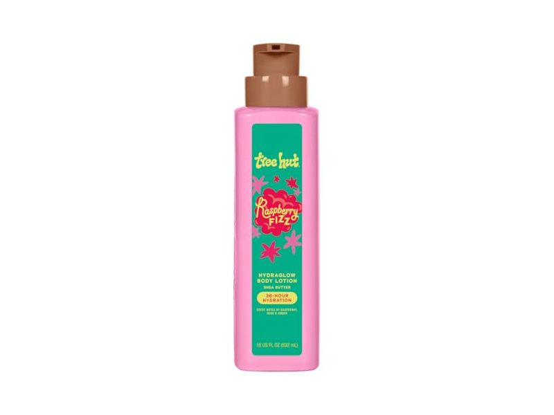 Tree Hut Hydraglow Body Lotion Raspberry Fizz, 18 fl oz/532 mL