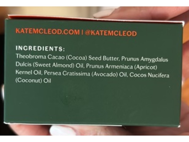 Kate Body Moisturizer, Unscented Stone, 3.5 oz/100 g