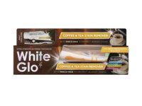 White Glo Stain Remover Fluoride Anticavity Toothpaste + Toothbrush, Coffee & Tea, 5.2 oz/150 g - thumbnail 1