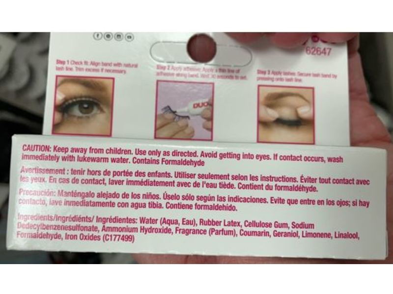 Duo Striplash Adhesive, Dark Tone, 0.25 oz/7 g