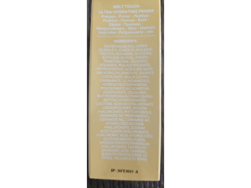 SheGlam Melt Touch Ultra-Hydrating Primer, Butter Glow, 1.05 oz/30 g