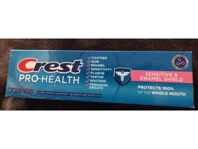 Crest Pro-Health Sensitive & Enamel Shield Toothpaste 4.3oz/121 g
