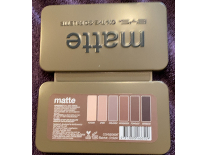 Bys Shade Eyeshadow Palette, Matte, 5 g