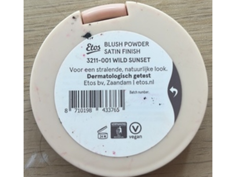 Etos Blush Powder, 001 Wild Sunset