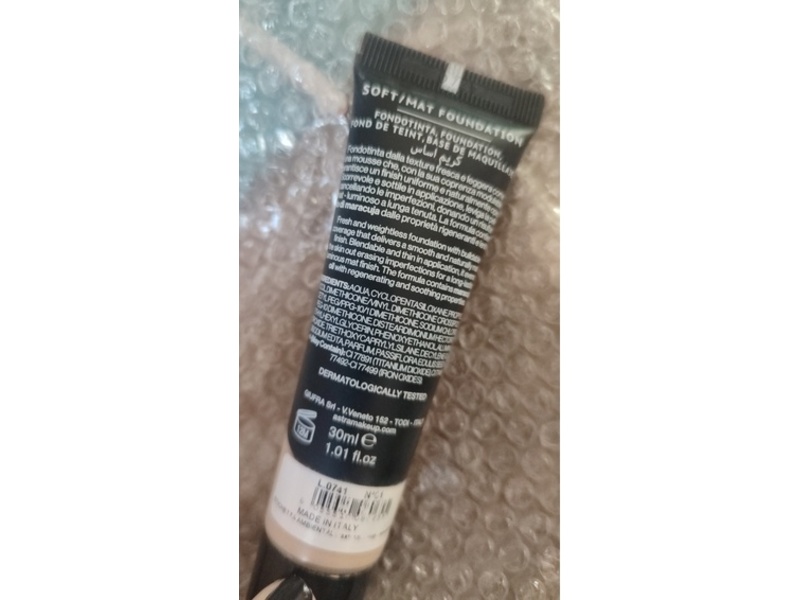 Astra Soft/Mat Foundation, 01 Cloud, 1 fl oz/30 mL