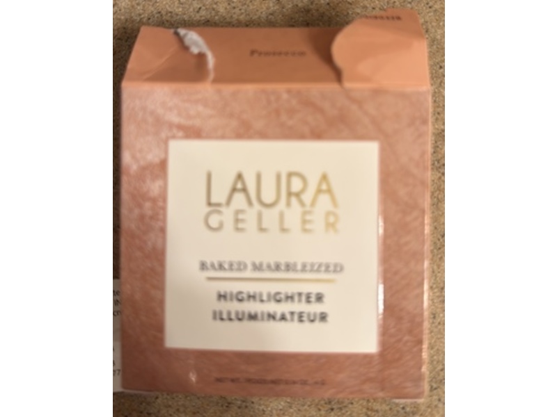 Laura Geller Baked Marbleized Highlighter, Prosecco, 0.14 oz