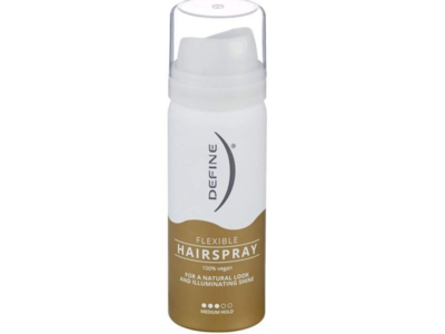 Define Flexible Hairspray, Medium Hold, 50 mL