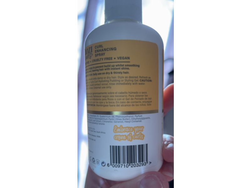 Jozi Curl Enhancing Spray, Aferican Extracts, 8.5 fl oz/250 mL