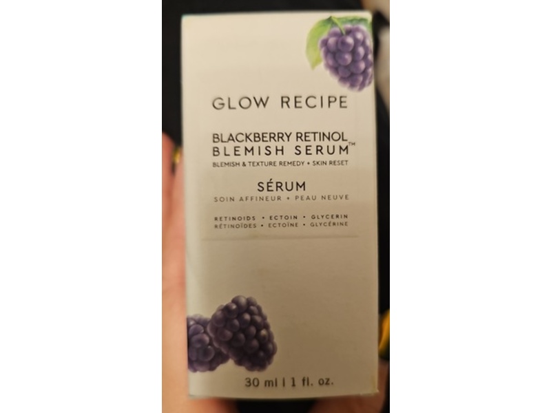 Glow Recipe Blackberry Retinol Blemish Serum, 1 fl oz/30 mL