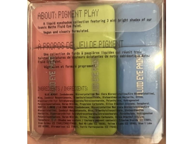 About-Face Matte Fluid Eye Paint, The Minis, 0.04 fl oz/1.2 mL